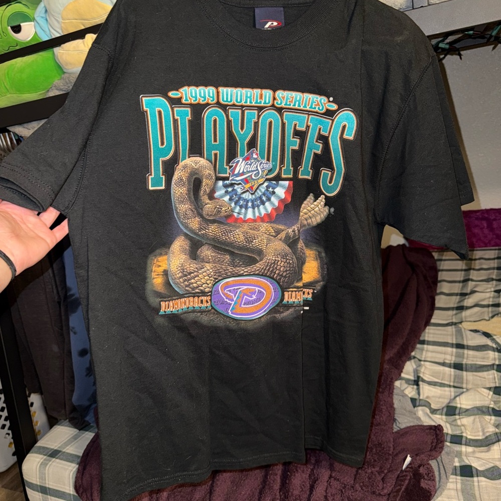 Pro Player Black Playoffs Reptile T-Shirt